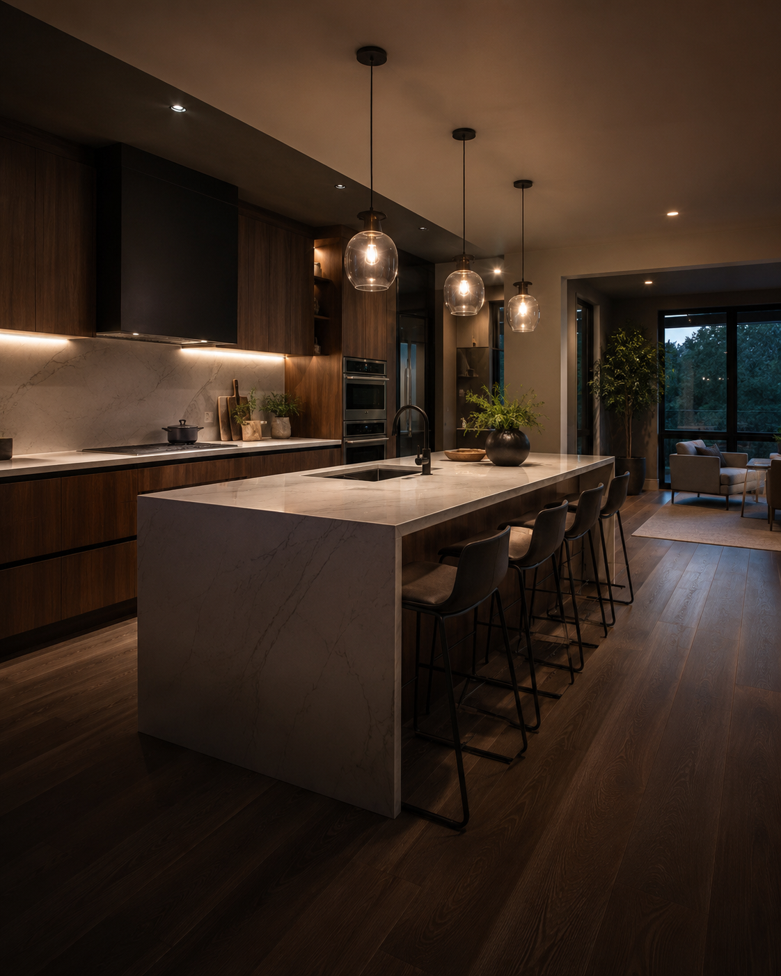 Premium remodeled interior with refined finishes